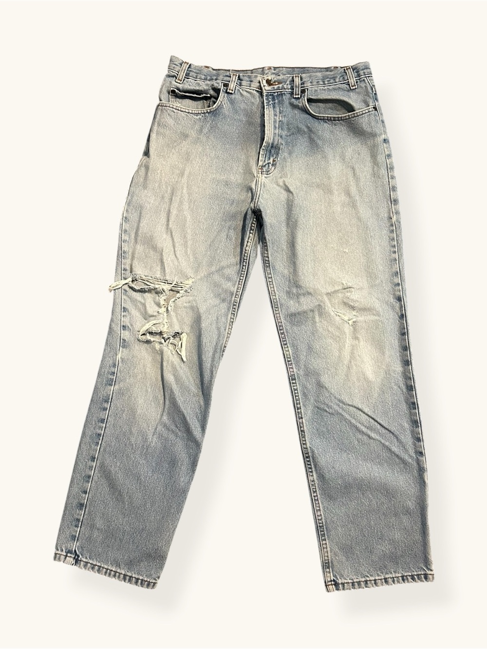 Vtg Kirkland Distressed Denim Jeans